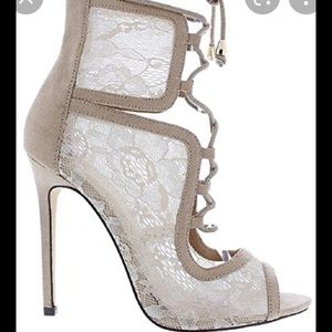 Lace heels